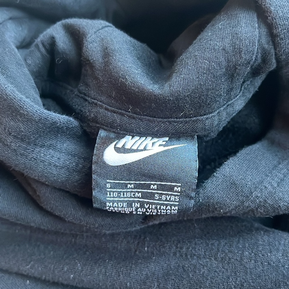 Nike Kids Black‎ Hoodie Size M